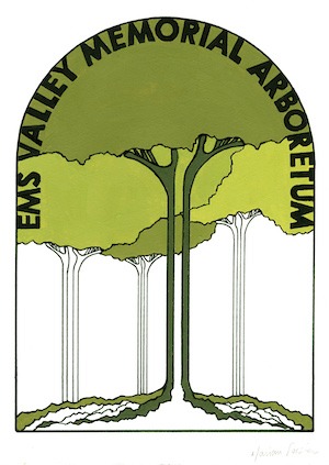 Ems Valley Memorial Arboretum Logo